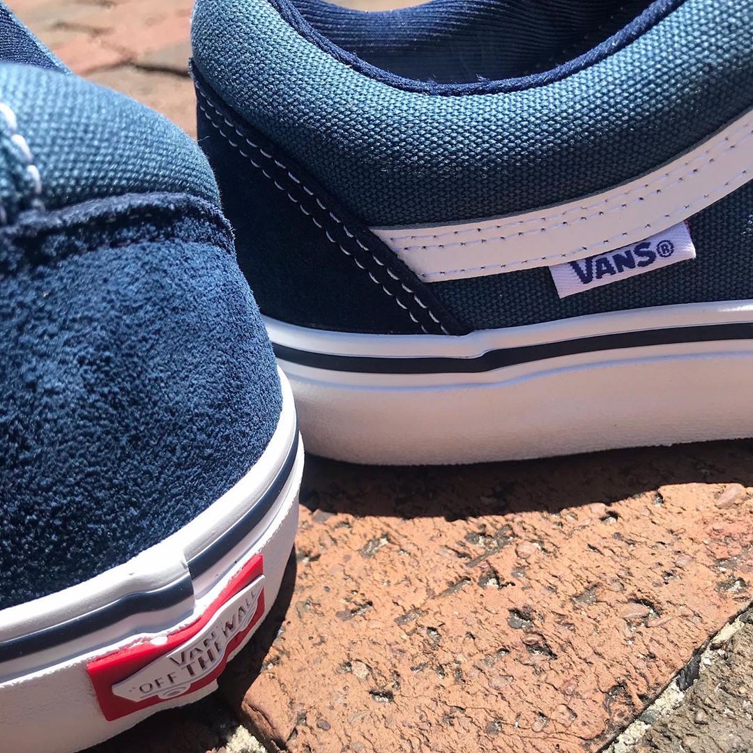 Restock Vans Old Skool Pro in Navy/Stv Navy/White Galactic G
