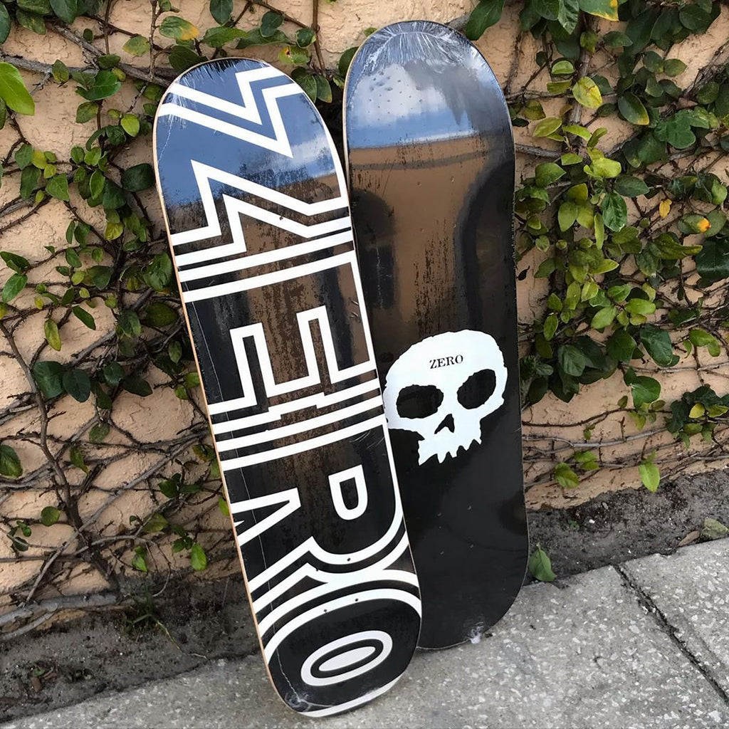 Zero Skateboards Classic Graphics in Stock!