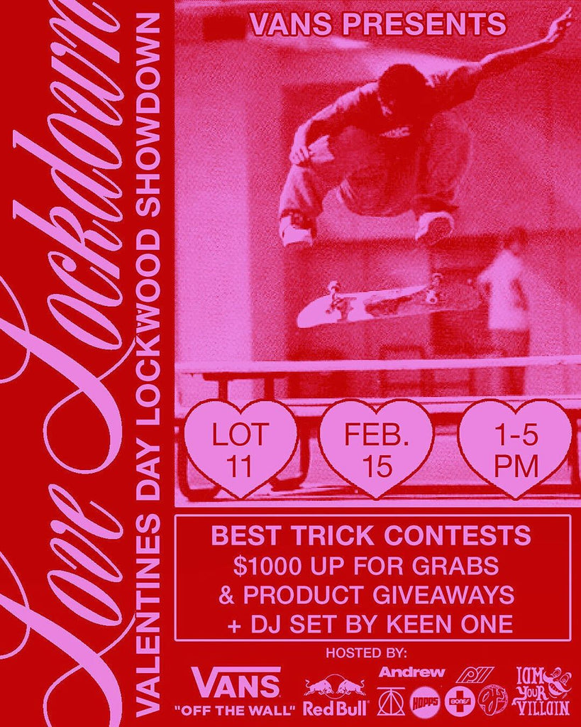 Valentines Day Love Lockdown: Lot 11 Skatepark
