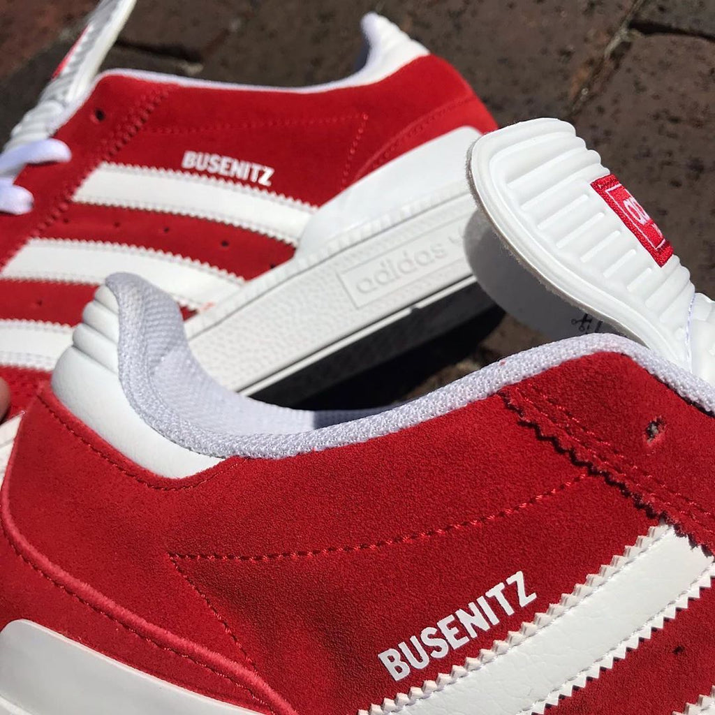 New Arrival: Adidas Skateboarding Busenitz Scarlet Red/White