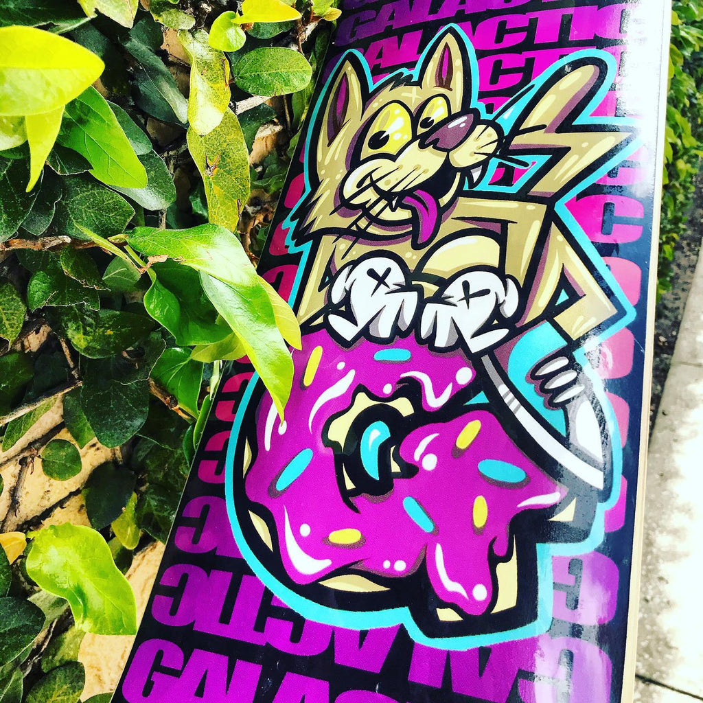New Arrival: Galactic G "Rave Snacks" Deck by Timmy Dub