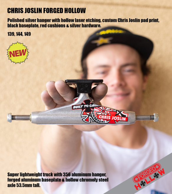 Independent Chris Joslin Trucks in Stock! – Galactic G Skateshop
