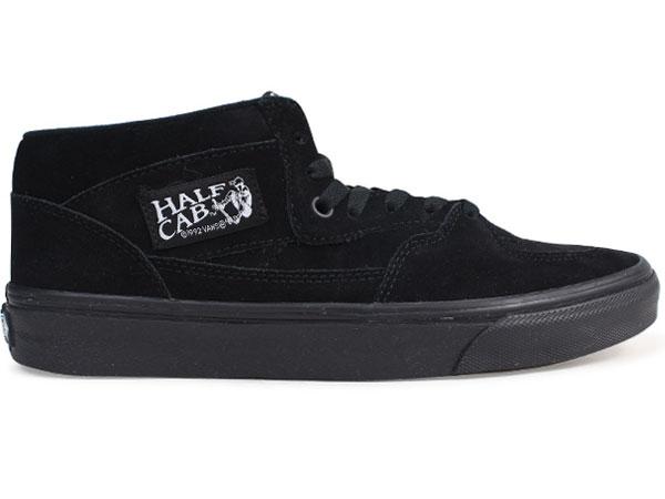 Vans Half Cab Shoe Black/Black