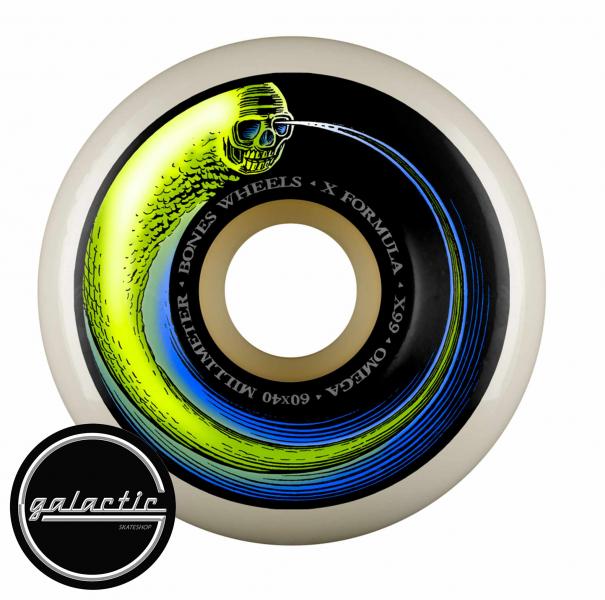 Bones Omega 60 X 40mm 99A Wheel – Galactic G Skateshop